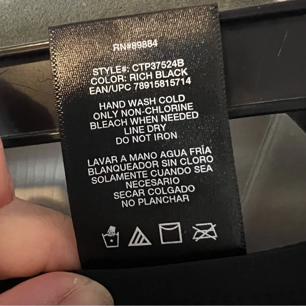 Catalina Black Swim Bottoms 2X - Picture 6 of 6